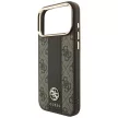 Guess 4GStripe Round Classic Logos MagSafe iPhone 18 Pro Max / 17 Pro Max (GUHMP18X6P4G4RCW) tok, barna