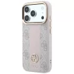 Guess 4GStripe Round Classic Logos MagSafe iPhone 18 Pro / 17 Pro (GUHMP18L6P4G4RCP) tok, rózsaszín