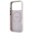 Guess 4GStripe Round Classic Logos MagSafe iPhone 18 Pro Max / 17 Pro Max (GUHMP18X6P4G4RCP) tok, rózsaszín