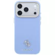 Guess Saffiano Small 4G & Classic Logo MagSafe iPhone 18 Pro / 17 Pro (GUHMP18L6PSA4DMB) tok, világoskék