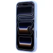 Guess Saffiano Small 4G & Classic Logo MagSafe iPhone 18 Pro / 17 Pro (GUHMP18L6PSA4DMB) tok, világoskék