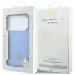 Guess Saffiano Small 4G & Classic Logo MagSafe iPhone 18 Pro / 17 Pro (GUHMP18L6PSA4DMB) tok, világoskék