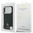 Guess Saffiano Small 4G & Classic Logo MagSafe iPhone 18 Pro / 17 Pro (GUHMP18L6PSA4DMK) tok, fekete