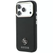 Guess Saffiano Small 4G & Classic Logo MagSafe iPhone 18 Pro Max / 17 Pro Max (GUHMP18X6PSA4DMK) tok, fekete