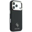 Guess Saffiano Small 4G & Classic Logo MagSafe iPhone 18 Pro Max / 17 Pro Max (GUHMP18X6PSA4DMK) tok, fekete