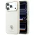 Guess Saffiano Small 4G & Classic Logo MagSafe iPhone 18 Pro / 17 Pro (GUHMP18L6PSA4DME) tok, bézs