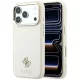 Guess Saffiano Small 4G & Classic Logo MagSafe iPhone 18 Pro Max / 17 Pro Max (GUHMP18X6PSA4DME) tok, bézs
