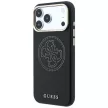 Guess Perforated 4G Gold Logo MagSafe iPhone 18 Pro Max / 17 Pro Max (GUHMP18X6PS4SRGK) tok, fekete