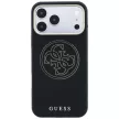 Guess Perforated 4G Gold Logo MagSafe iPhone 18 Pro Max / 17 Pro Max (GUHMP18X6PS4SRGK) tok, fekete
