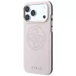 Guess Perforated 4G Gold Logo MagSafe iPhone 18 Pro Max / 17 Pro Max (GUHMP18X6PS4SRGP) tok, rózsaszín