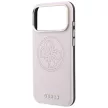 Guess Perforated 4G Gold Logo MagSafe iPhone 18 Pro Max / 17 Pro Max (GUHMP18X6PS4SRGP) tok, rózsaszín