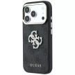 Guess 4G & Big Strass Logo iPhone 18 Pro / 17 Pro (GUHCP18L6P4DSMLK) tok, fekete