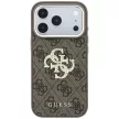 Guess 4G & Big Strass Logo iPhone 18 Pro / 17 Pro (GUHCP18L6P4DSMLW) tok, barna