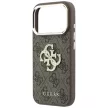 Guess 4G & Big Strass Logo iPhone 18 Pro / 17 Pro (GUHCP18L6P4DSMLW) tok, barna