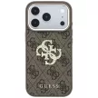 Guess 4G & Big Strass Logo iPhone 18 Pro Max / 17 Pro Max (GUHCP18X6P4DSMLW) tok, barna