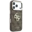 Guess 4G & Big Strass Logo iPhone 18 Pro Max / 17 Pro Max (GUHCP18X6P4DSMLW) tok, barna