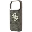 Guess 4G & Big Strass Logo iPhone 18 Pro Max / 17 Pro Max (GUHCP18X6P4DSMLW) tok, barna