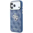 Guess 4G & Big Strass Logo iPhone 18 Pro / 17 Pro (GUHCP18L6P4DSMLB) tok, kék