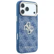 Guess 4G & Big Strass Logo iPhone 18 Pro / 17 Pro (GUHCP18L6P4DSMLB) tok, kék