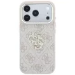 Guess 4G & Big Strass Logo iPhone 18 Pro / 17 Pro (GUHCP18L6P4DSMLP) tok, rózsaszín