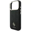 Guess Stripe Peony 4G Logo MagSafe iPhone 18 Pro / 17 Pro (GUHMP18L6PGSU4EK) tok, fekete