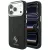 Guess Stripe Peony 4G Logo MagSafe iPhone 18 Pro Max / 17 Pro Max (GUHMP18X6PGSU4EK) tok, fekete