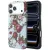 Guess Blossom Roses Print MagSafe iPhone 18 Pro / 17 Pro (GUHMP18L6PWGTBEB) tok, kék