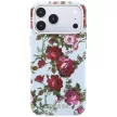 Guess Blossom Roses Print MagSafe iPhone 18 Pro / 17 Pro (GUHMP18L6PWGTBEB) tok, kék