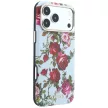 Guess Blossom Roses Print MagSafe iPhone 18 Pro / 17 Pro (GUHMP18L6PWGTBEB) tok, kék