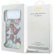 Guess Blossom Roses Print MagSafe iPhone 18 Pro / 17 Pro (GUHMP18L6PWGTBEB) tok, kék