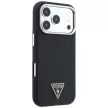 Guess KevlarTriangle Logo MagSafe iPhone 18 Pro Max / 17 Pro Max (GUHMP18X6PWKSGTK) tok, fekete