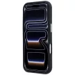 Guess KevlarTriangle Logo MagSafe iPhone 18 Pro Max / 17 Pro Max (GUHMP18X6PWKSGTK) tok, fekete