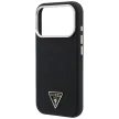 Guess KevlarTriangle Logo MagSafe iPhone 18 Pro Max / 17 Pro Max (GUHMP18X6PWKSGTK) tok, fekete