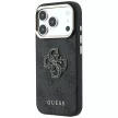 Guess (PU FW Resin Logo) iPhone 18 Pro / 17 Pro (GUHCP18L6P4SRMLK) tok, fekete