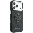 Guess (PU FW Resin Logo) iPhone 18 Pro Max / 17 Pro Max (GUHCP18X6P4SRMLK) tok, fekete