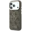 Guess 4G & Big Resin Logo iPhone 18 Pro Max / 17 Pro Max (GUHCP18X6P4SRMLW) tok, barna