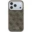 Guess 4G & Big Resin Logo iPhone 18 Pro Max / 17 Pro Max (GUHCP18X6P4SRMLW) tok, barna