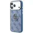 Guess 4G & Big Resin Logo iPhone 18 Pro / 17 Pro (GUHCP18L6P4SRMLB) tok, világoskék