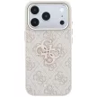 Guess 4G & Big Resin Logo iPhone 18 Pro (GUHCP18L6P4SRMLP) tok, rózsaszín