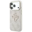 Guess 4G & Big Resin Logo iPhone 18 Pro Max / 17 Pro Max (GUHCP18X6P4SRMLP) tok, rózsaszín