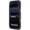 Guess Grained Round Strass Logo MagSafe iPhone 18 Pro Max / 17 Pro Max (GUHMP18X6PSRMDEK) tok, fekete