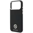 Guess Grained Round Strass Logo MagSafe iPhone 18 Pro Max / 17 Pro Max (GUHMP18X6PSRMDEK) tok, fekete