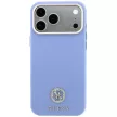 Guess Grained Round Strass Logo MagSafe iPhone 18 Pro / 17 Pro (GUHMP18L6PSRMDEB) tok, kék