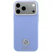 Guess Grained Round Strass Logo MagSafe iPhone 18 Pro Max / 17 Pro Max (GUHMP18X6PSRMDEB) tok, kék