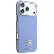 Guess Grained Round Strass Logo MagSafe iPhone 18 Pro Max / 17 Pro Max (GUHMP18X6PSRMDEB) tok, kék