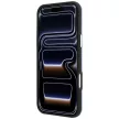 Guess Grained Round Strass Logo MagSafe iPhone 18 Pro Max / 17 Pro Max (GUHMP18X6PSRMDEB) tok, kék