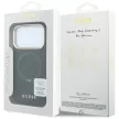 Guess Ring St 360 Grained Classic Logo MagSafe iPhone 18 Pro / 17 Pro (GUHMP18L6PSGRSCLK) tok, fekete