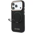 Guess Ring St 360 Grained Classic Logo MagSafe iPhone 18 Pro Max / 17 Pro Max (GUHMP18X6PSGRSCLK) tok, fekete