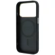 Guess Ring St 360 Grained Classic Logo MagSafe iPhone 18 Pro Max / 17 Pro Max (GUHMP18X6PSGRSCLK) tok, fekete