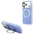 Guess Ring St 360 Grained Classic Logo MagSafe iPhone 18 Pro / 17 Pro (GUHMP18L6PSGRSCLB) tok, világoskék